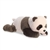 Stuffed Newborn Panda Bear 12 Inch Flopsie by Aurora