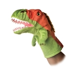 Plush Velociraptor Dinosaur Stage Puppet By Aurora