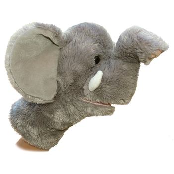Plush Elephant Hand Puppet by Aurora