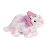 Tyrian Triceratops Stuffed Animal Watercolor Dinos by Aurora