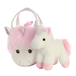 Fancy Pals Plush Tulip Unicorn with Bag by Aurora