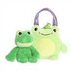 Fancy Pals Plush Frog with Froggy Bag by Aurora