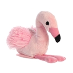 Fay the Stuffed Flamingo Magnetic Shoulderkins Plush by Aurora