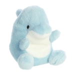 Clicks the Stuffed Dolphin Palm Pals Plush by Aurora