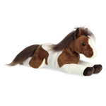 Tola the Stuffed Paint Horse 16.5 Inch Grand Flopsie by Aurora