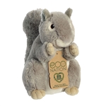 Eco Nation Stuffed Gray Squirrel by Aurora