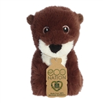 Eco Nation Mini Stuffed River Otter by Aurora