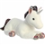 Large White Plush Unicorn with Reversible Rainbow Sequins by Aurora