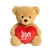 Medium Teddy Bear with Plush XOXO Heart by Aurora