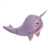 Destination Nation Purple Narwhal Stuffed Animal by Aurora