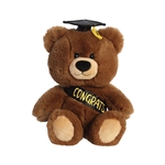 Huggawug Stuffed Graduation Bear with Sash and Cap by Aurora