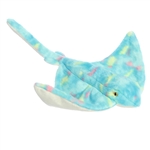 Destination Nation Aqua Stingray Stuffed Animal by Aurora