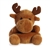 Cinnamon The Stuffed Moose Palm Pals Plush by Aurora