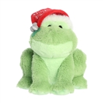 Mistle-Toad Plush Toad with Santa Hat by Aurora