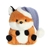 Fern the Stuffed Fox 5.5 Inch Rolly Pet by Aurora