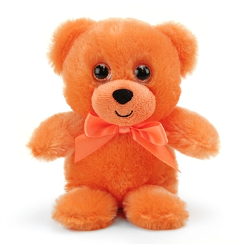 Orange Teddy Bear 6 Inch Rainbow Brights Bear by First and Main