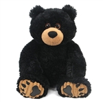 Blackie the 10 Inch Plush Black Bear by First and Main