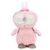 Pink Plush Owl 8 Inch Rattle by First and Main