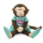 Mendin Monkey the Stuffed Get Well Soon Monkey by First and Main