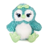 Olivia the Sparkly Teal Blue Stuffed Owl Gal Pal by First and Main