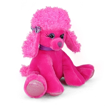 Polly the Sparkly Pink Stuffed Poodle Gal Pal by First and Main