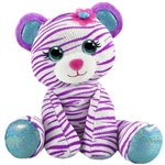 Tasha the Sparkly Plush White Tiger by First and Main