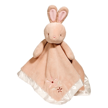 Plush Brown Bunny Baby Blanket 14 Inch Lil Snuggler by Douglas