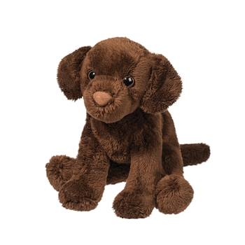 Finn the 5 Inch Plush Chocolate Lab Mini Pup by Douglas