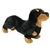 Spats the Plush Dachshund Puppy by Douglas