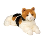 Puzzle the Stuffed Calico Cat by Douglas