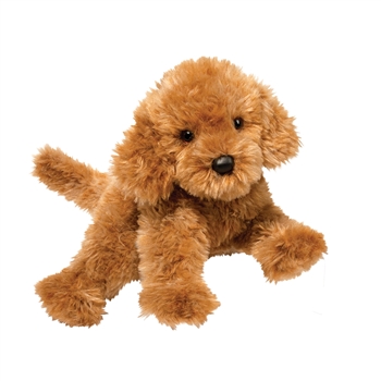 Addie the Plush Caramel Labradoodle Puppy by Douglas