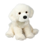 Everest the Stuffed White Retriever Dog by Douglas