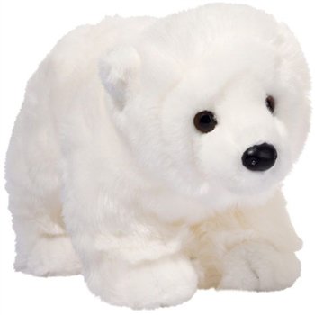 Marshmallow the Stuffed Polar Bear Cub by Douglas