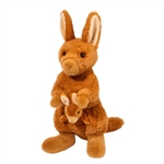 Kira the Kangaroo Stuffed Animal with Joey Finger Puppet by Douglas