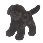 Abraham the Little Plush Black Lab Puppy by Douglas