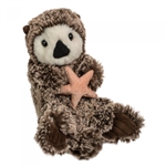 Cruz the Stuffed Otter With Starfish by Douglas