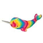 Tooth the Rainbow Narwhal Stuffed Animal by Douglas