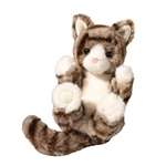 Stuffed Gray Striped Kitten Lil Baby by Douglas