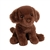 Mini Soft Harlie the 6 Inch Plush Chocolate Lab Dog by Douglas