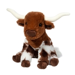 Soft Bixbie the 9 Inch Plush Longhorn by Douglas