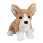 Soft Cheekie the 9.5 Inch Plush Corgi Dog by Douglas