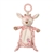 Farrah Fawn Baby Safe Plush Deer Lovey with Teether Ring by Douglas