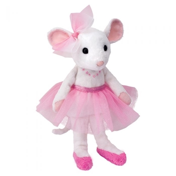 Petunia the Stuffed Ballerina Mouse by Douglas