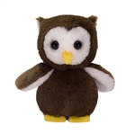 Hoot the Jungle Babies Brown Owl Stuffed Animal by Fiesta