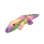 Rainbow Sherbet 21 Inch Stuffed Alligator by Fiesta