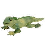 Small Green Iguana Stuffed Animal by Fiesta