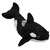 Stuffed Orca 15 Inch Plush Killer Whale by Fiesta