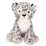 Earth Pals 10 Inch Plush Snow Leopard by Fiesta