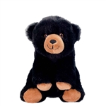 Earth Pals 6.5 Inch Plush Black Bear by Fiesta