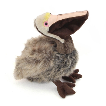 Stuffed Brown Pelican 14 Inch Plush Bird By Fiesta